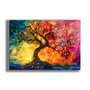 Wallity Camtbl-060 Pintura de Vidrio Templado Decorativo Multicolor 50 x 70 cm